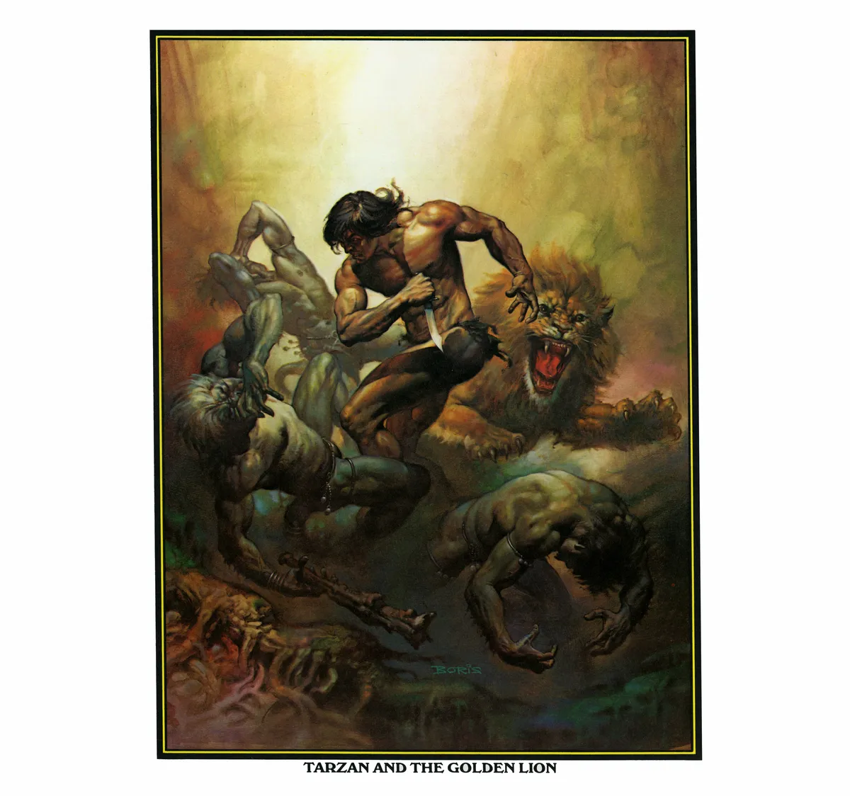 Tarzan And The Golden Lion
